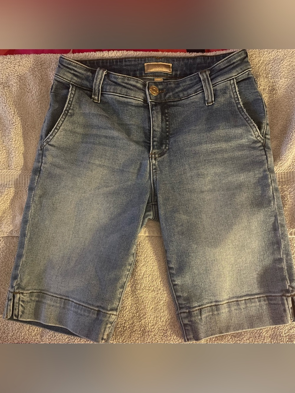 KUT from the Kloth Natalie Bermuda Denim Shorts — Size 4